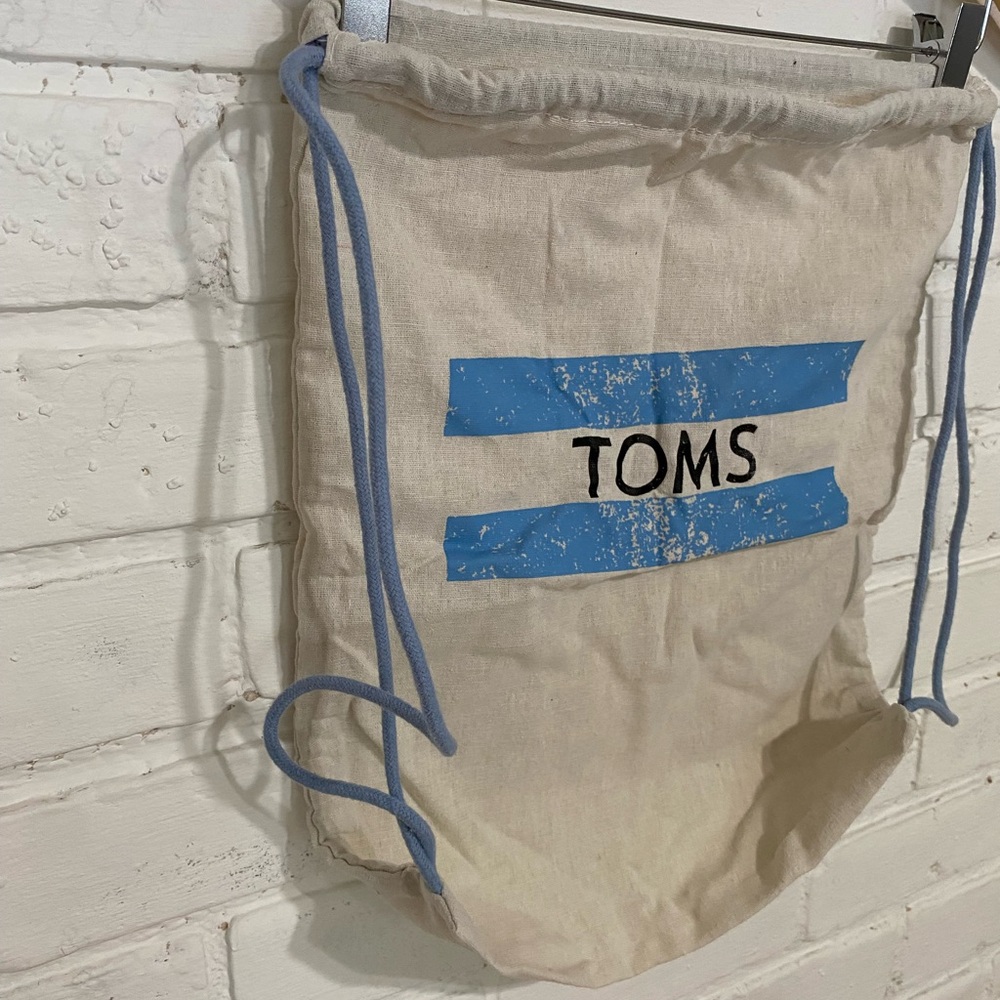 Toms Canvas Drawstring Backpack - image 2